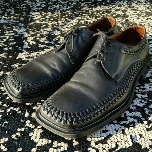 Nord Men's Leather Laced Loafers Size 44 (11)